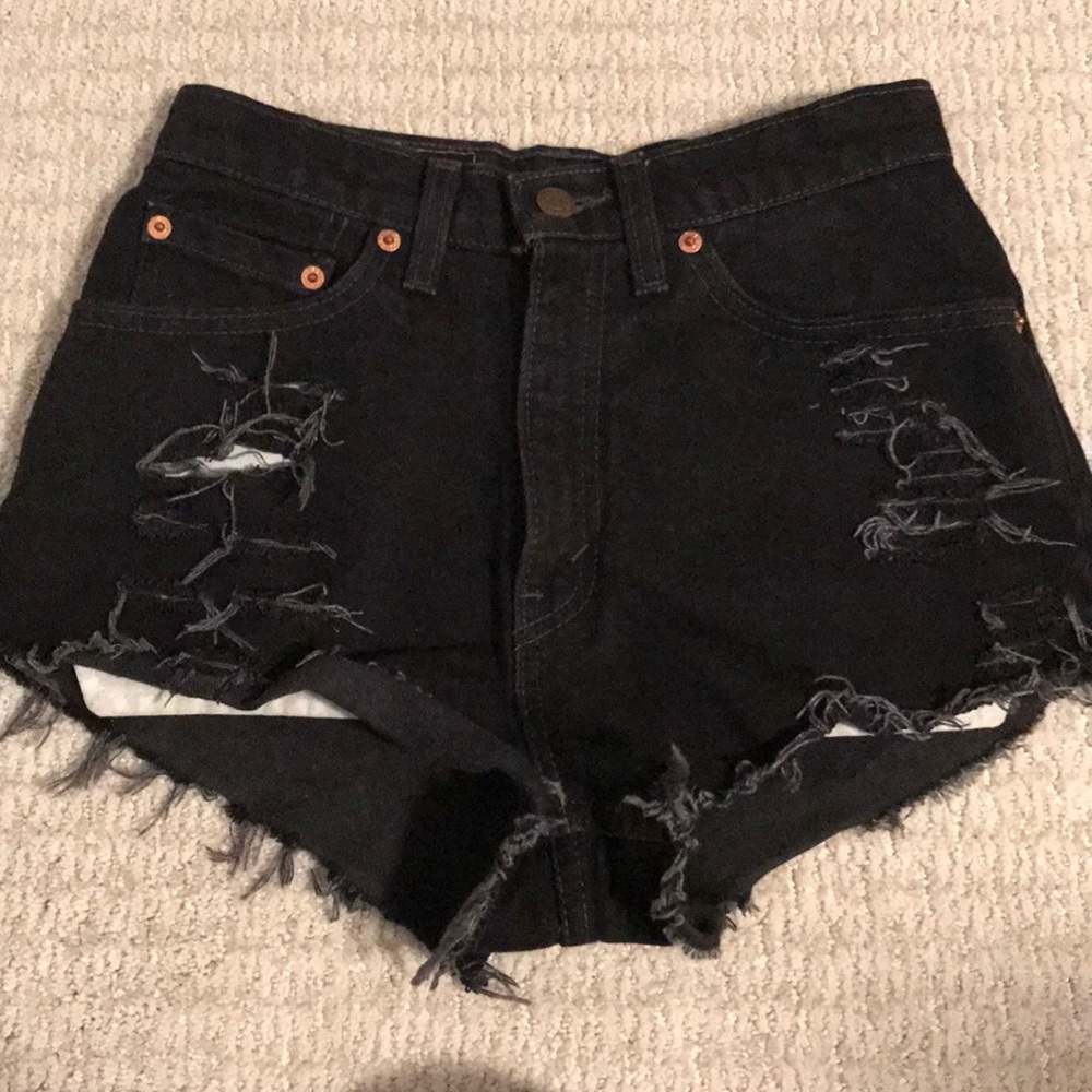 Levi High waisted shorts